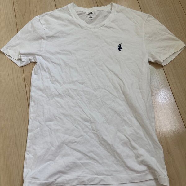 POLO ラルフローレン 半袖Tシャツ ホワイト XS