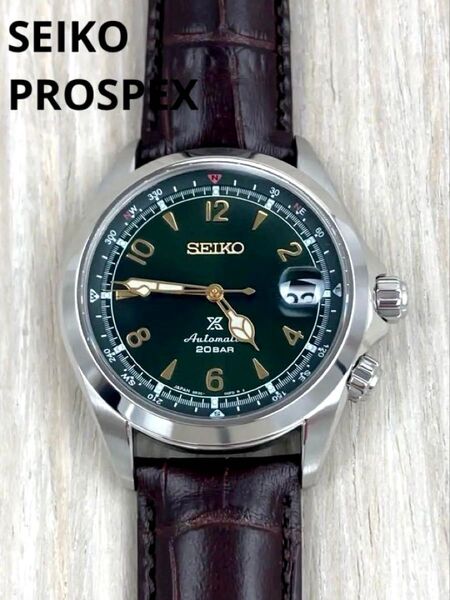 新品 セイコー プロスペックス SBDC091 自動巻 アルピニスト グリーン