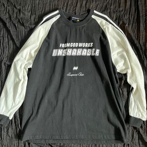 grunge long T-shirt -Y2K ROCK PANK