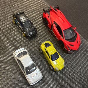 スポーツカー●ミニカー●4個セット●目立った傷や汚れはほぼなし