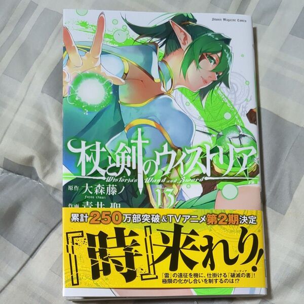 杖と剣のウィストリア 13 (講談社コミックス 週刊少年マガジン) 大森藤ノ/原作 青井聖/作画