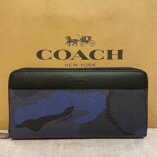 新品 COACH長財布 コーチ 長財布 レディース メンズ シンプル
