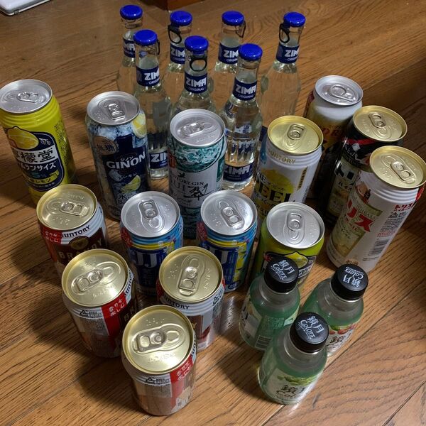 チューハイ ビール アサヒビール サントリー 詰め合わせ サッポロビール 鏡月 トリスハイボール ZIMA ジーマ