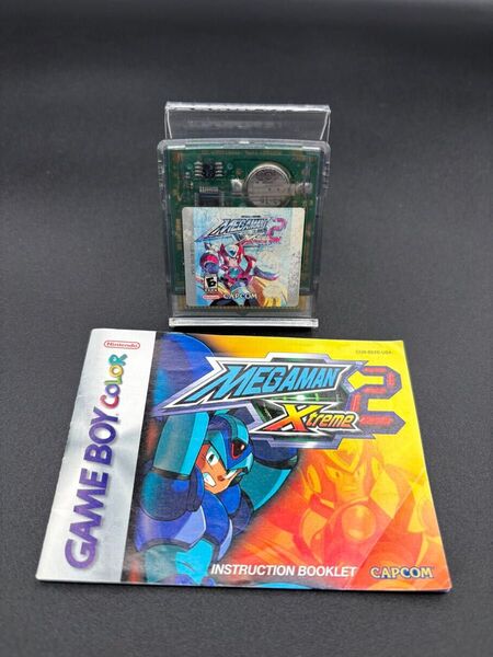 GB ゲームボーイ MEGAMAN エクストリーム2 海外版正規品 説明書付き