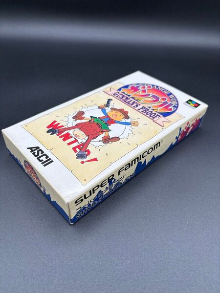 SFC スーパーファミコン ガンプル 箱説明書ハガキ付き 完品 国内正規品
