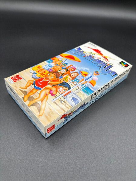 SFC スーパーファミコン スーパービーチバレー箱説明書付き
