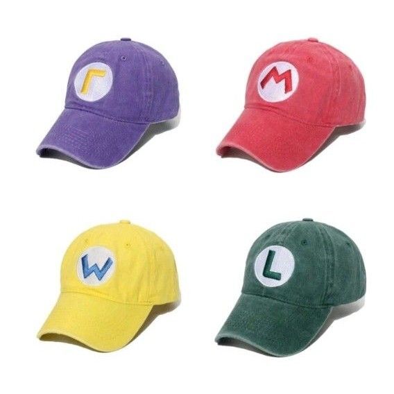 マリオ ルイージ キャップ 帽子 2点セット