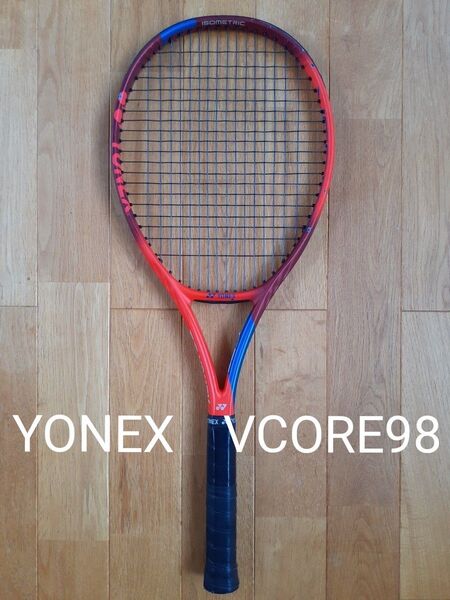【中古品】YONEX ヨネックス VCORE ブイコア 98 G2 テニスラケット
