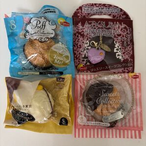 リプトン Lipton パフ ジュエリー ザ・ペニンシュラ東京 スイーツコレクション キーホルダー ストラップ 非売品 4個セット