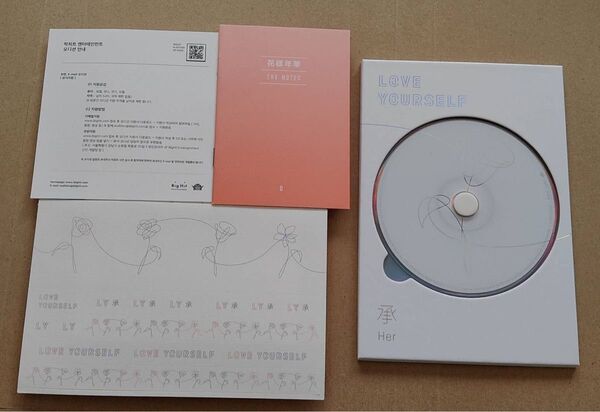 BTS 防弾少年団 バンタン LOVE YOURSELF 承 Her ver. CD アルバム O版 フォトブック ステッカー付き