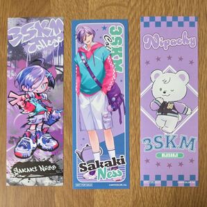 榊ネス 3SKM College HMV限定 ブックマーカー にじさんじ コンプリート コンプ 全種類 全種