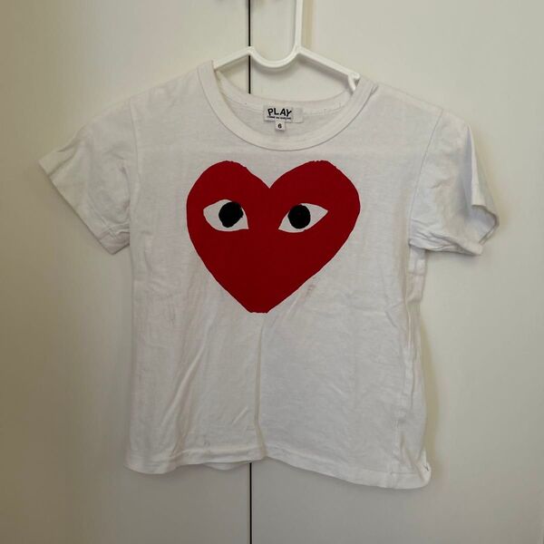 COMMEdesGARCONS PLAY キッズ Tシャツ カットソー 半袖 サイズ6