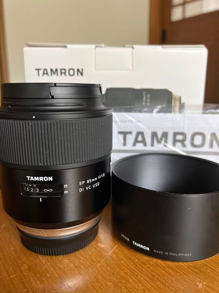 TAMRON SP 85mm F1.8 Di VC USD EFマウント
