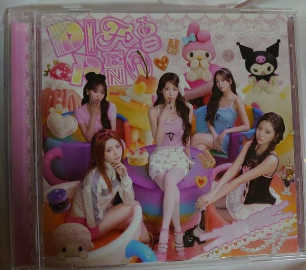 LE SSERAFIM different ルセラ マイメロ クロミ メロクロ盤 キャラクターコラボ盤 開封済み CD 未再生