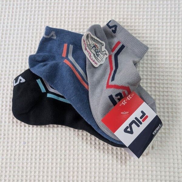 FILA フィラ☆レディース スニーカーソックスセット☆23~25cm