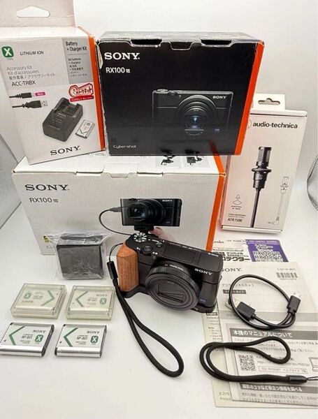 SONY CyberShot RX100VII(DSC-RX100M7G) シューティンググリップキット 豪華オマケ付き ソニー