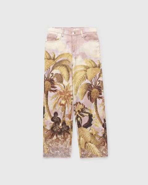 Dries van Noten ドリス ヴァン ノッテン / PINE PANTS / ピンク / 31 / ワイドストレート