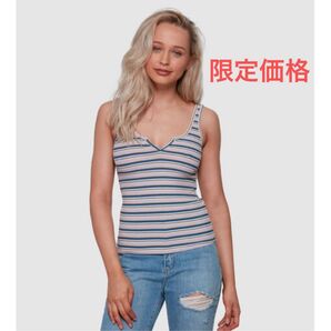 【期間限定価格】ボーダータンクトップ