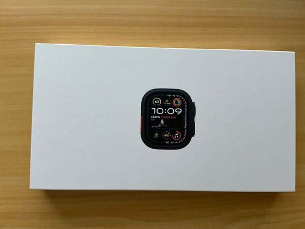 Apple Watch Ultra 2 GPS+Cellularモデル 49mm ブラックチタニウムケース