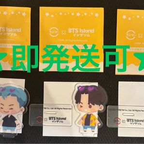 大幅値下げしました!【即発送可】スシロー × BTS Island インザソム アクリルスタンド グク★ジミン★ナム★3体