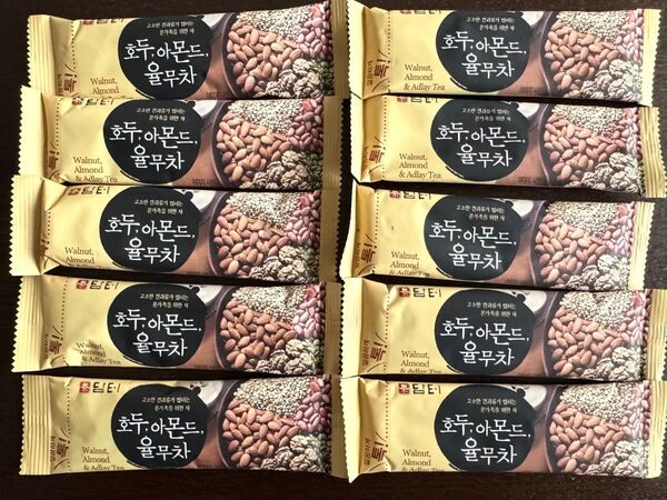 韓国 ダムト ユルム茶 10本 クルミアーモンド はとむぎ茶 韓国食品 お茶 旅行携帯食品 クーポン