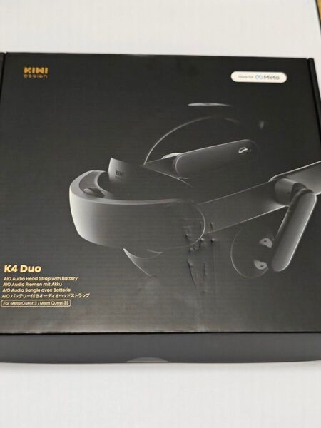 KIWI design K4 Duo All-in-One バッテリーヘッドストラップ Quest3/3S対応