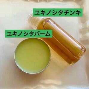 ユキノシタチンキ ユキノシタバーム オーガニック 薬草 農薬不使用 チンキ
