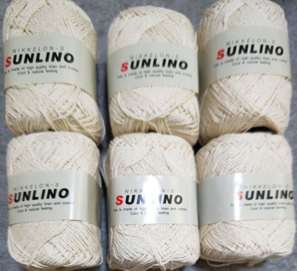 NIKKELON-S SUNLINO 糸 6個セット