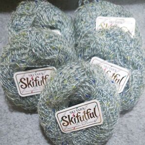 SKI YARN Skiful スキーフルフル 毛糸 4玉セット