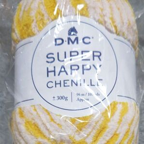 DMC 毛糸 SUPER HAPPY CHENILLE イエロー系 未使用