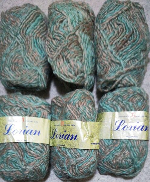 ハマナカLorion ループ毛糸 6玉セット