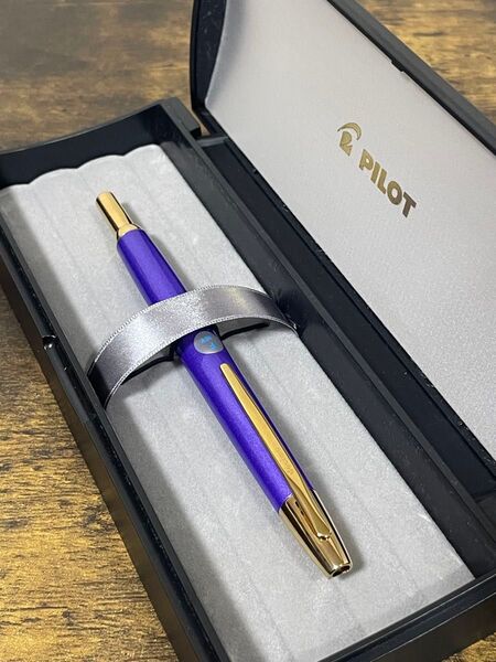 試筆のみ 2019年 カスタム会限定 メタリックバイオレット 18金 字幅F キャップレスデシモ パイロット 万年筆