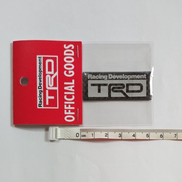 TRD カーボンステッカー OFFICIAL GOODS トヨタ TOYOTA 08231-SP183