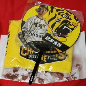 阪神タイガース応援タオルとうちわ