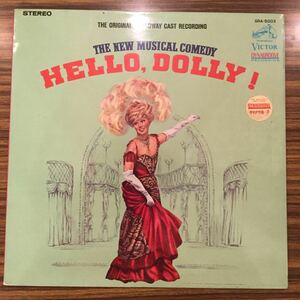 LP original broadway cast rec CAROL CHANNING EILEEN BRENNAN / HELLO,DOLLY! / SRA-5003 / 5 sheets and more free shipping 