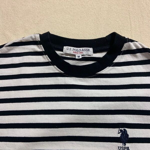 U.S. POLO ASSN. ボーダーTシャツ Lサイズ