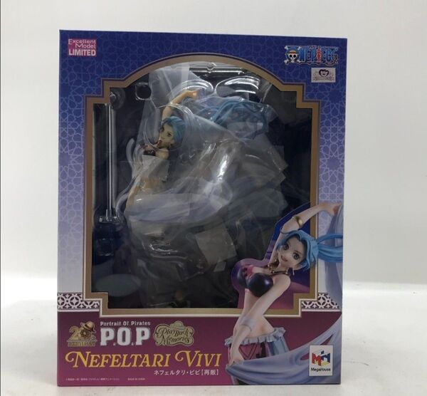 未使用 P.O.P PlayBack Memories ONE PIECE ネフェルタリ・ビビ ワンピース フィギュア メガハウス