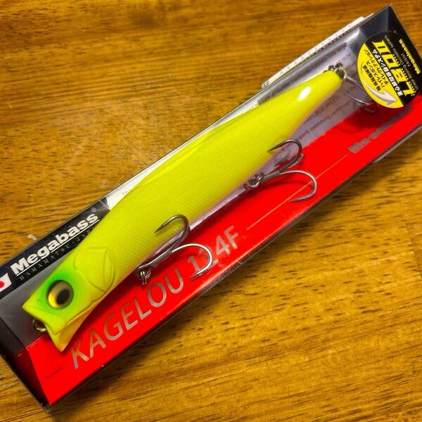 ★新品人気カラー★メガバス カゲロウ124F★ドチャート megabass KAGELOU124f dochart