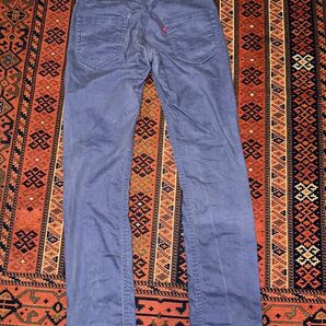 Levi's 511 ブラックタグ カラーデニム