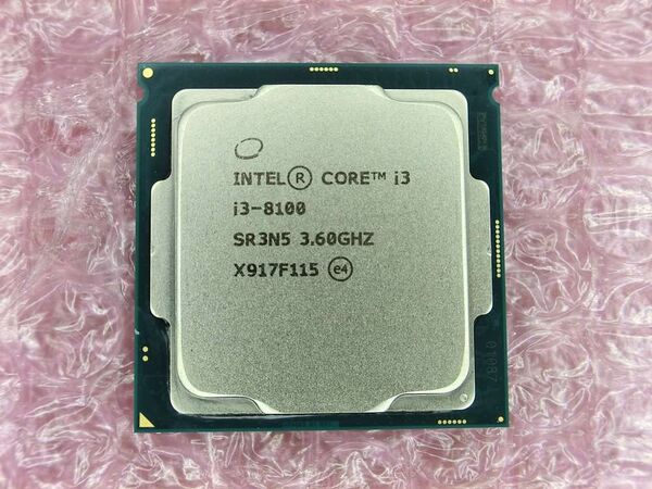 CPU Intel Core i3-8100 中古動作品