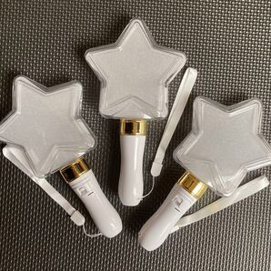 15色のカラーチェンジ・星型LEDペンライト 3本セット