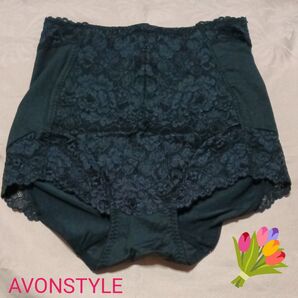 新品 AVONSTYLE レーシー ソフト ガードル 黒 70 ML〜L相当 美品 レース 【クーポンで630円】最終価格