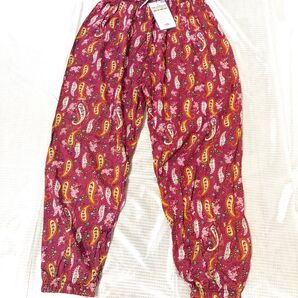【タグ付新品】リラックスパンツ・タイパンツ ユニセックスフリーサイズ