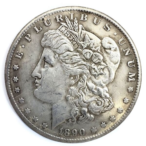 モルガン 1ドル銀貨 1890年 CC レプリカコイン