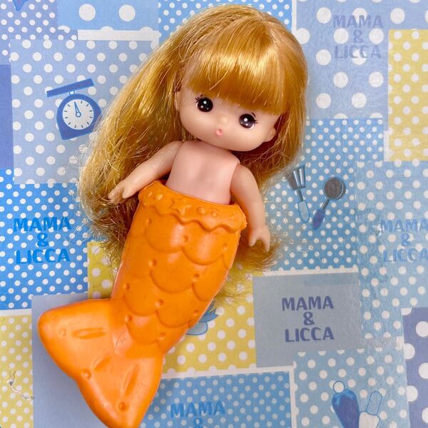 リカちゃん人形 人魚の赤ちゃん ビンテージドール