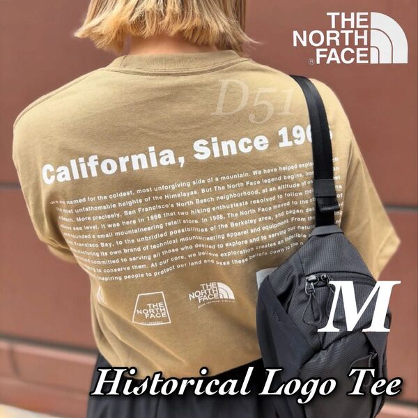【M】新品★The North Face★ノースフェイス★ヒストリカルロゴ★半袖 Tシャツ NT32332 32407