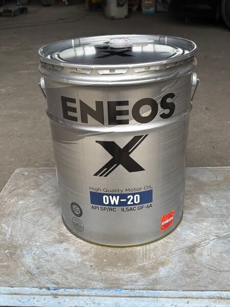 エネオス ENEOS X 0W-20 20L缶 エンジンオイル 新品未使用