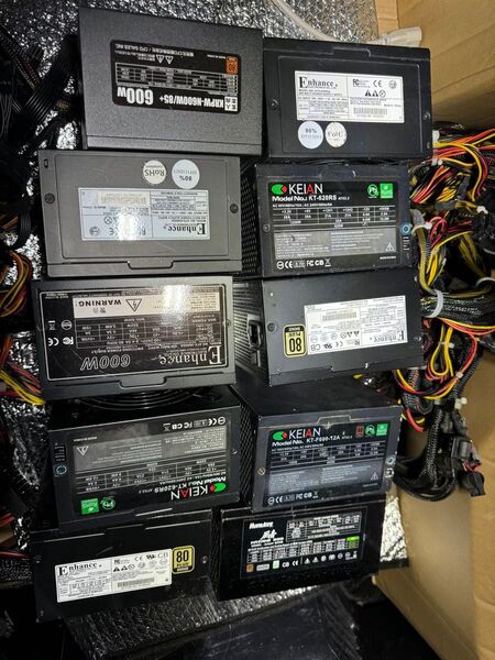 電源ユニット 600w 10個セット 602