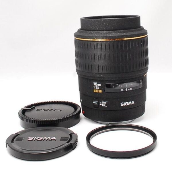 【美品】SIGMA 105mm F2.8 MACROレンズ Sonyマウント
