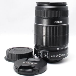 【美品】キヤノン EF-S 55-250mm 1:4-5.6 IS Ⅱ 望遠レンズ